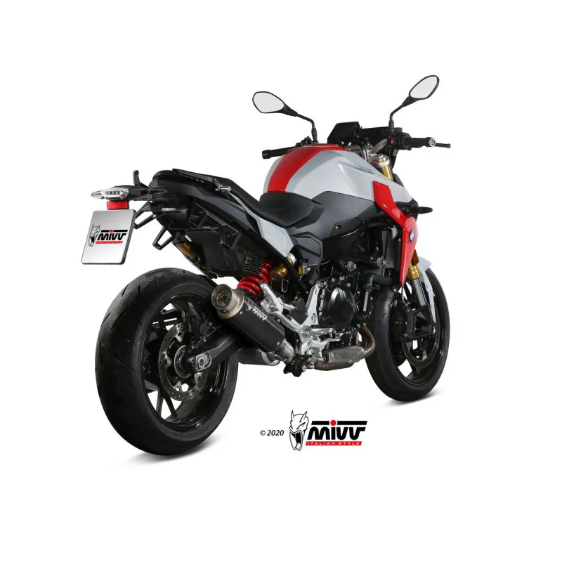 Mivv Slip-On GP Pro Black BMW F 900 R 2020-26 - Imagen 3