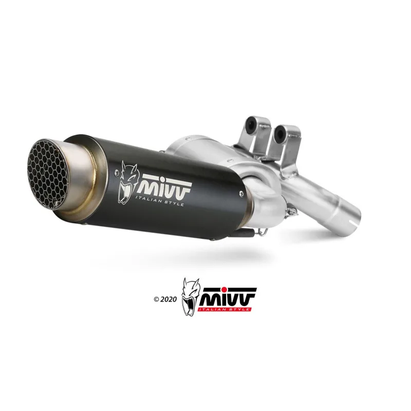 Mivv Slip-On GP Pro Black BMW F 900 R 2020-26