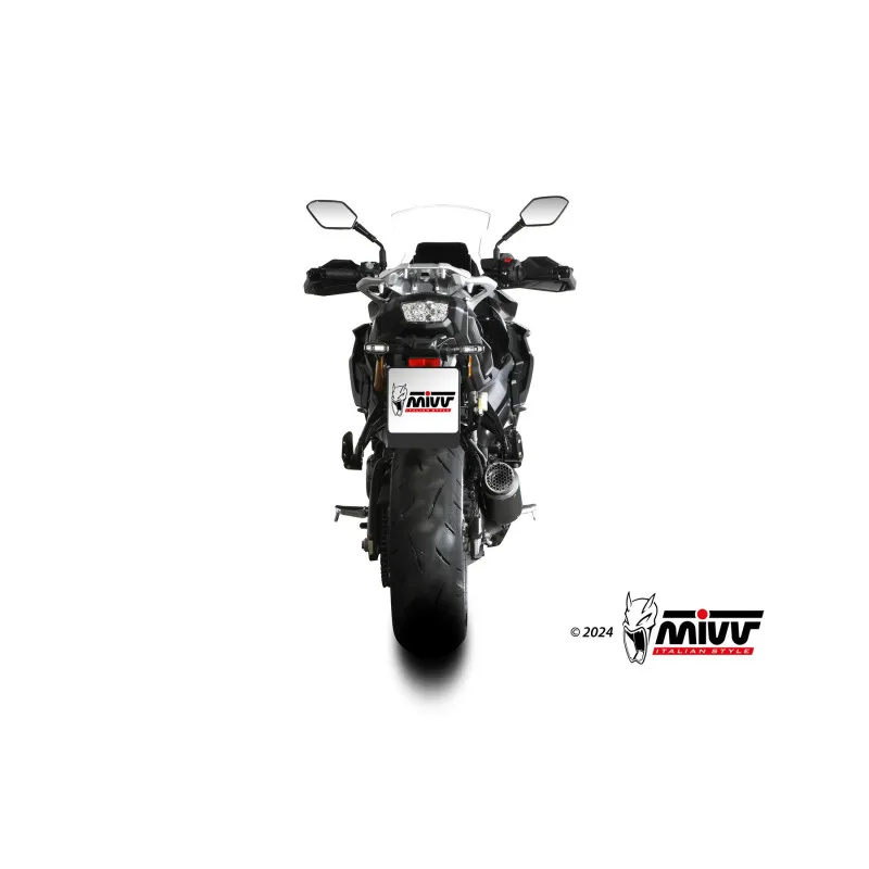 Mivv Slip-On GPpro Black Suzuki GSX-S 1000 GX 2024-26 - Imagen 4