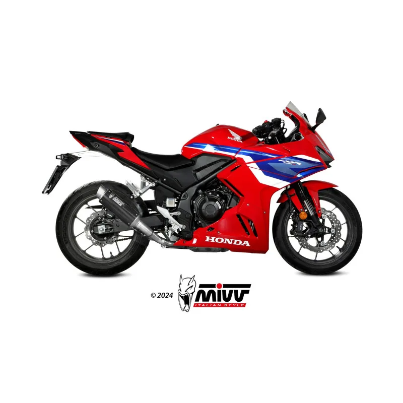 Mivv Slip-On GPpro Carbono Honda CBR 500 R 2024-26 - Imagen 2