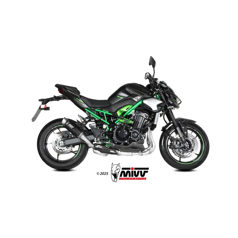 Mivv Slip-On GPpro Carbono Kawasaki Z900 2025-26 - Imagen 2