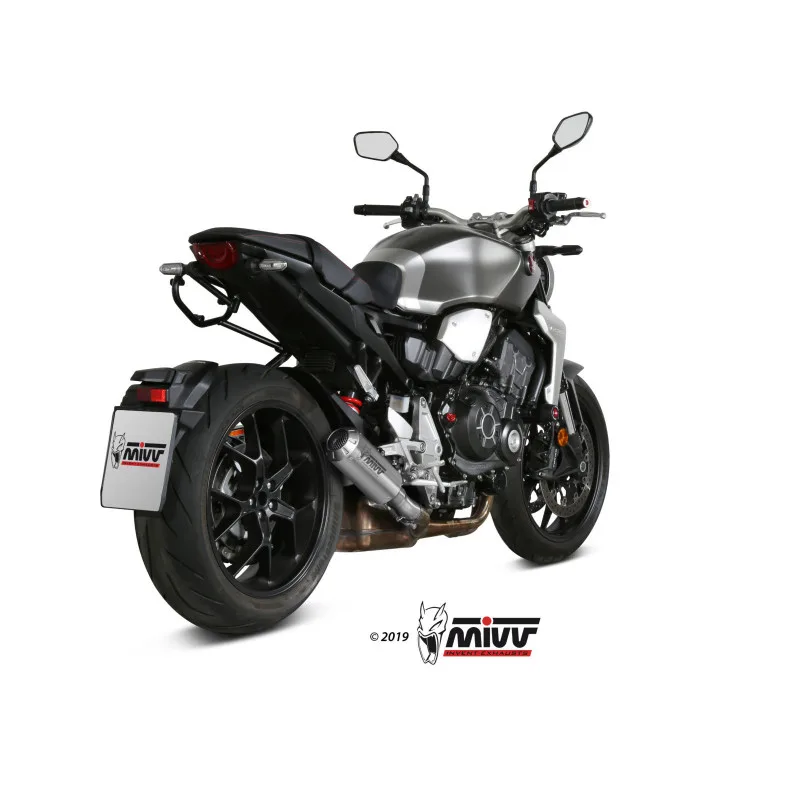 Mivv Slip-On Mk3 St. Steel Honda CB 1000 R 2018-25 - Imagen 3