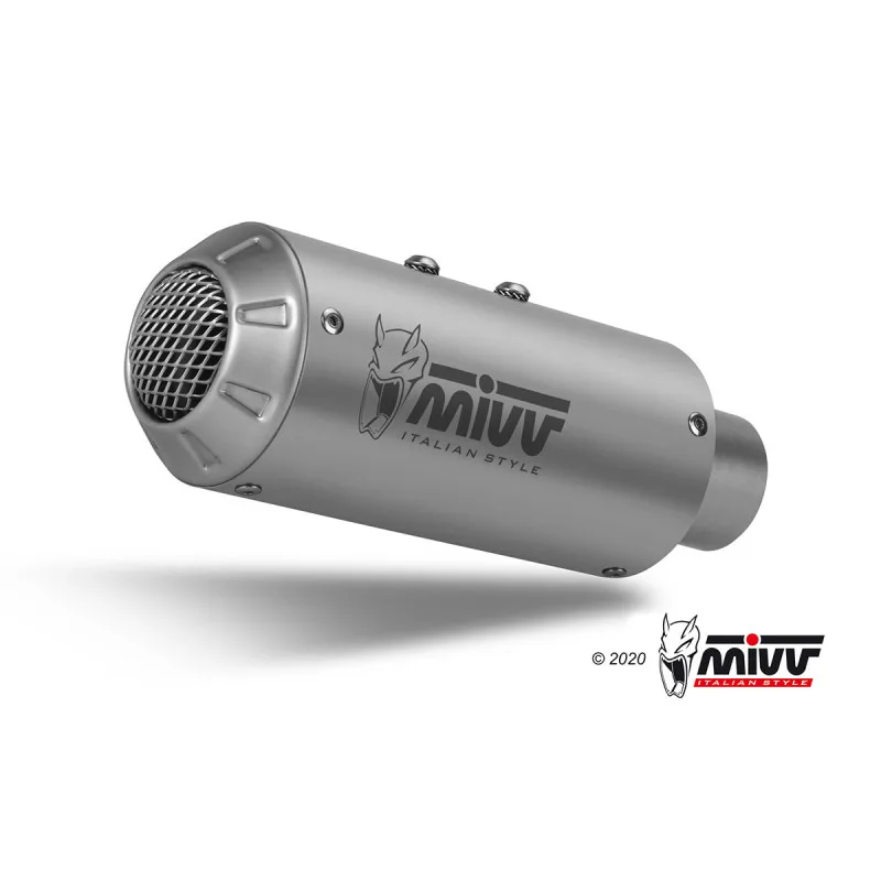 Mivv Slip-On Mk3 St. Steel KTM 790 Duke 2018-26 / 890 Duke 2020-26