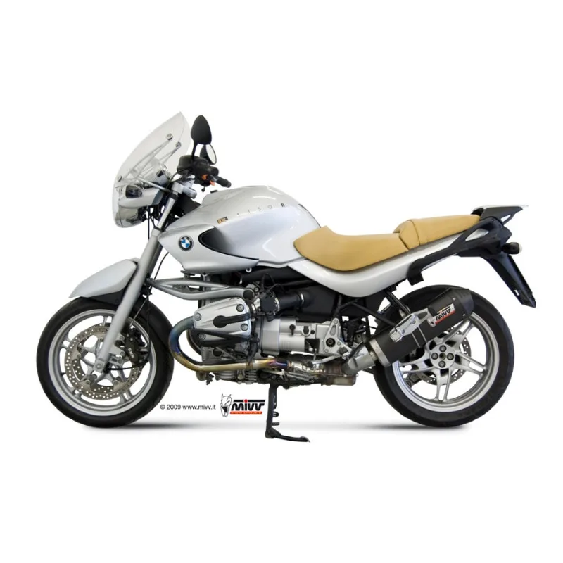 Mivv Slip-On Oval carbono con tapa carbono BMW R 1150 R 2000-06 - Imagen 2