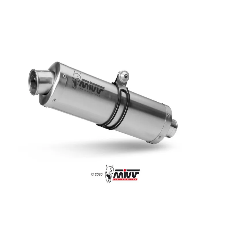 Mivv Slip-On Oval St. Steel Honda VFR 800 1998-00