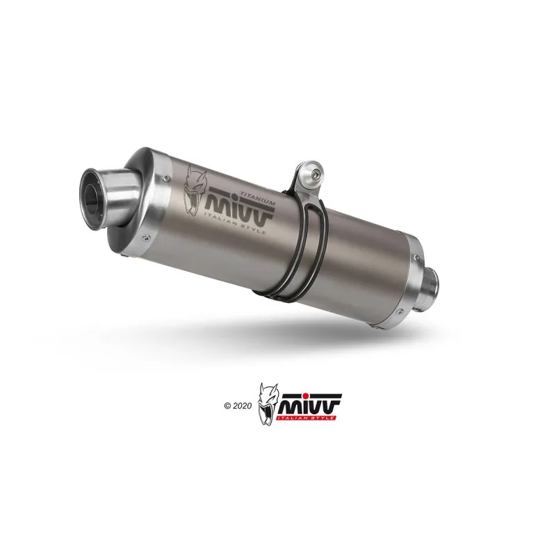 Mivv Slip-On Oval titan Honda VFR 800 1998-00