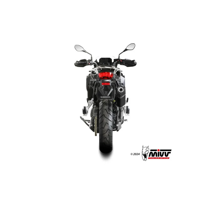 Mivv Slip-On Speed Edge Black BMW F 800 GS 2024-26 - Imagen 4
