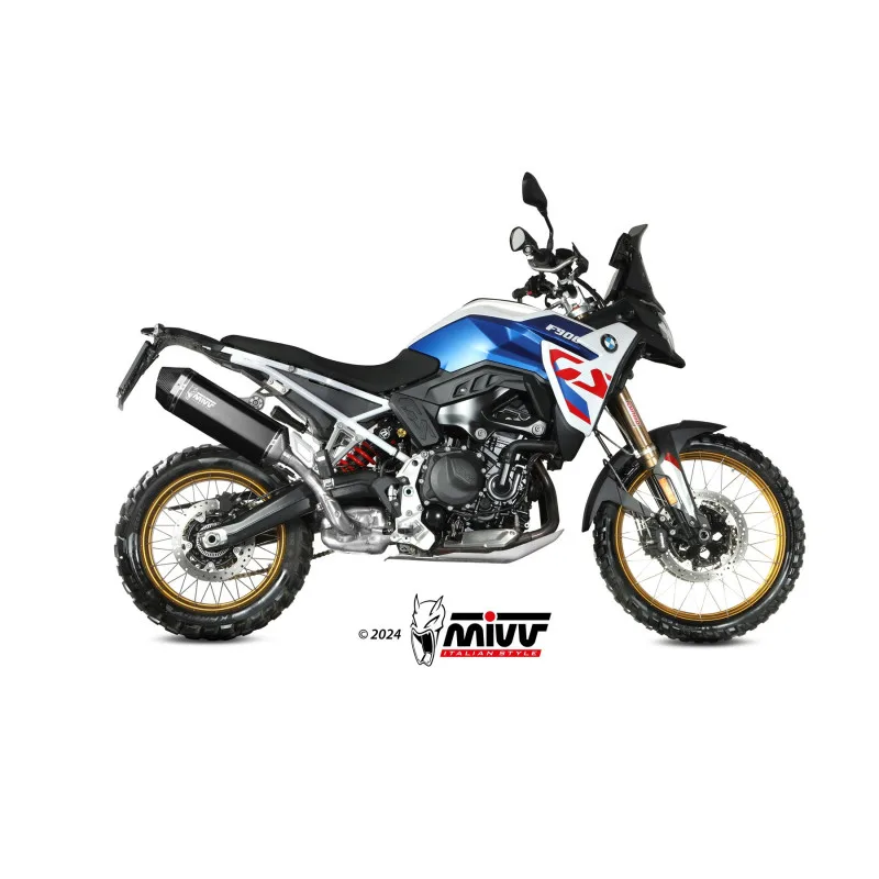 Mivv Slip-On Speed Edge Black BMW F 900 GS 2024-26 - Imagen 2