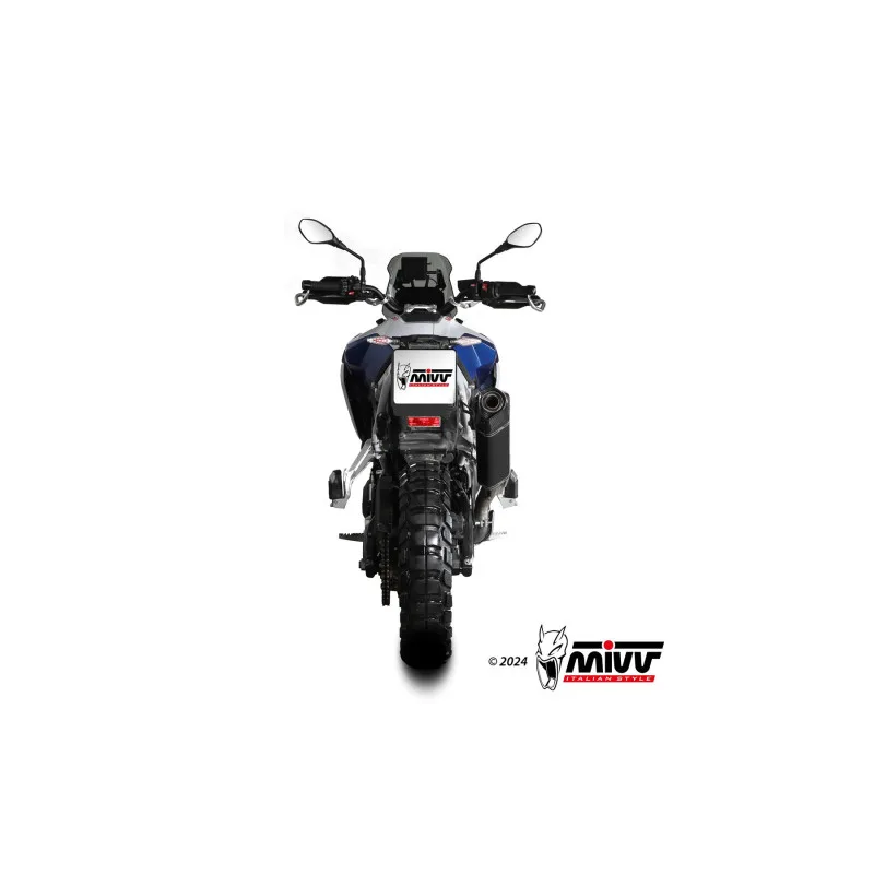 Mivv Slip-On Speed Edge Black BMW F 900 GS 2024-26 - Imagen 4