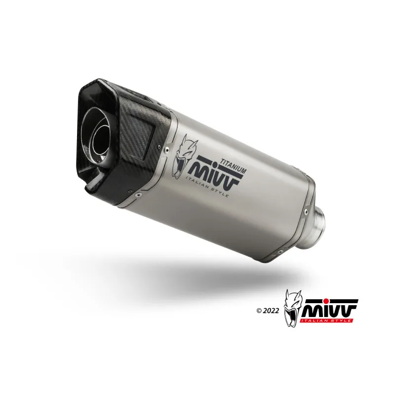 Mivv Slip-On SR-1 Titanium BMW R 1250 R / RS 2021-25