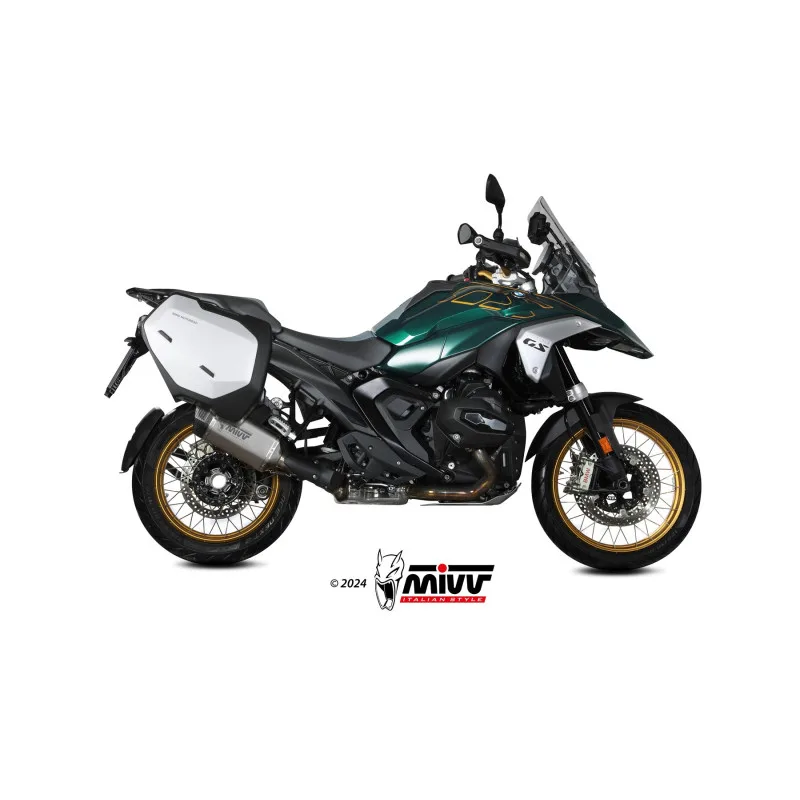 Mivv Slip-On SR-1 Titanium BMW R 1300 GS 2024-26 - Imagen 4