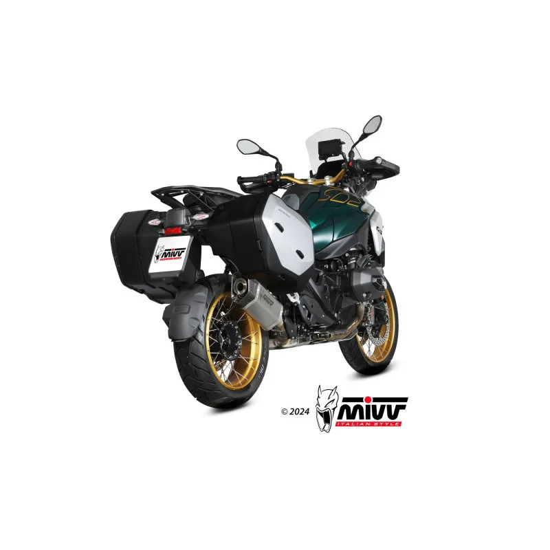Mivv Slip-On SR-1 Titanium BMW R 1300 GS 2024-26 - Imagen 5