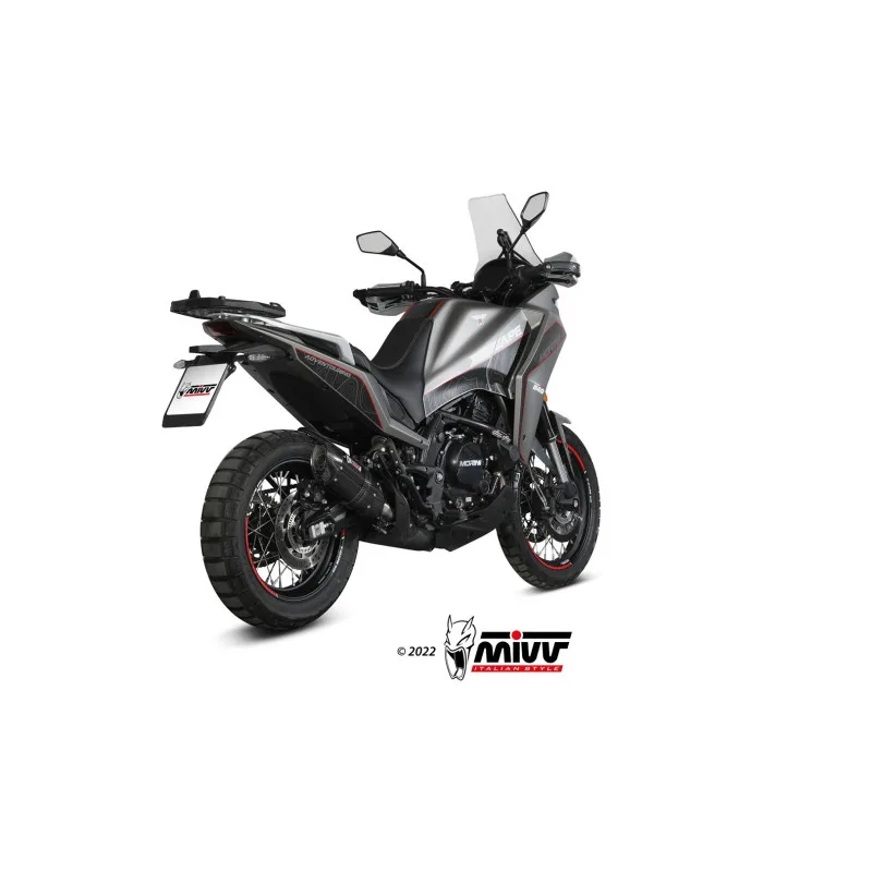 Mivv Slip-On Suono Black Moto Morini X-Cape 2021-24 - Imagen 3