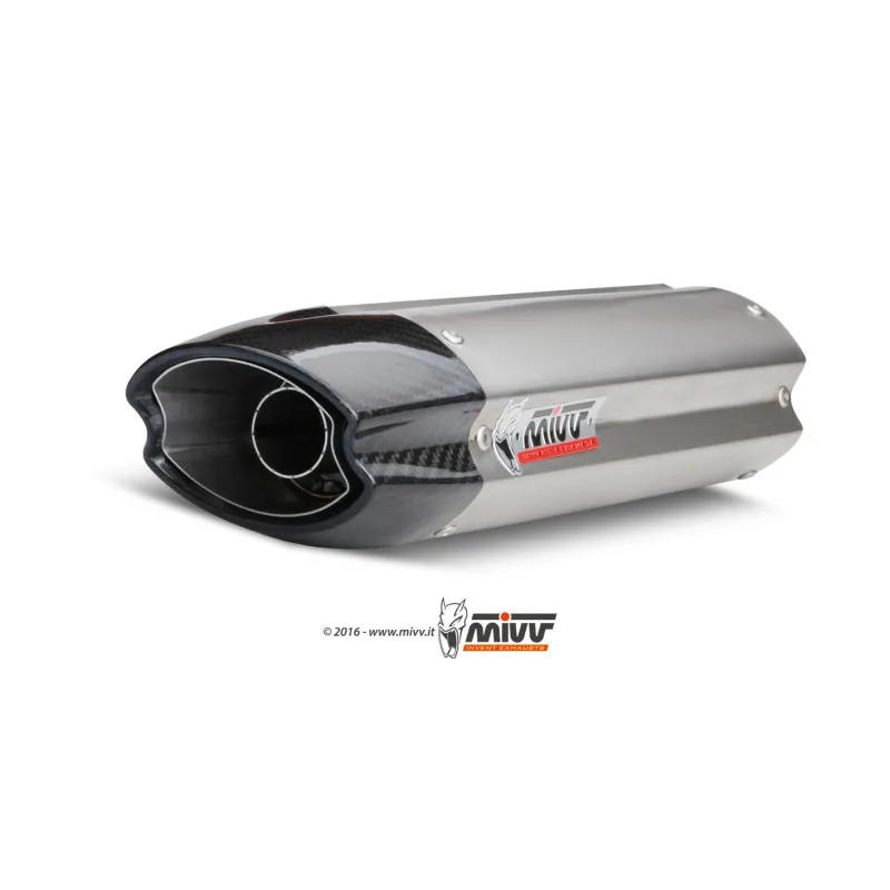 Mivv Slip-On Suono St. Steel con tapa carbono Honda CBR 600 RR 2007-12 / CBR 600 RR 2013-16