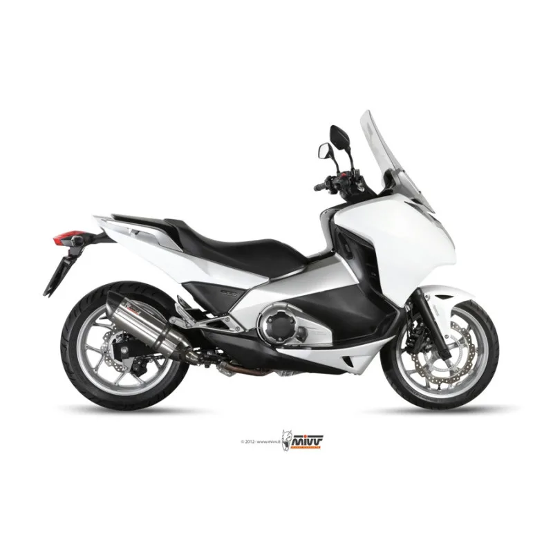 Mivv Slip-On Suono St. Steel con tapa carbono Honda Integra 700/750 / NC 700/750 S / X - Imagen 2