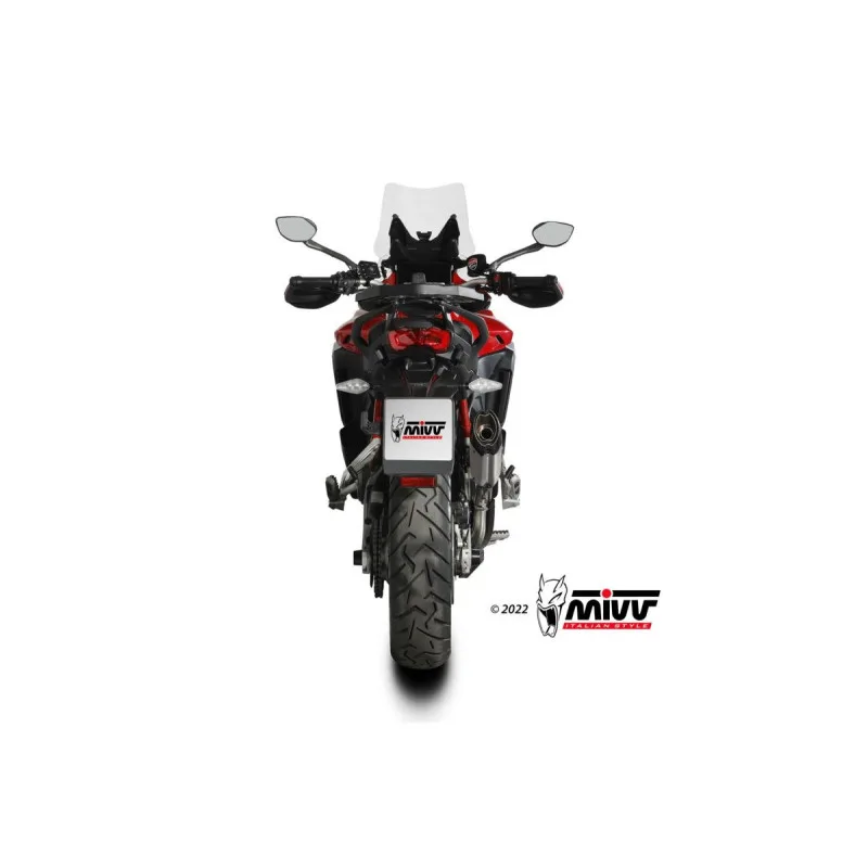 Mivv Slip-On Suono Titanio Ducati Multistrada V4 1100 / S 2021-24 - Imagen 4