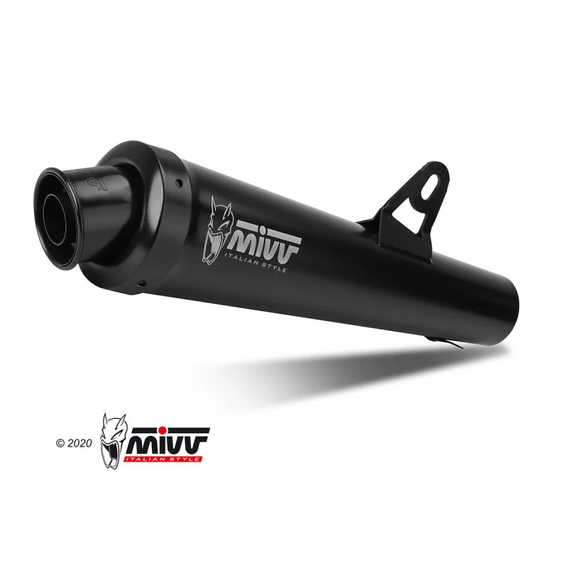 Mivv Slip-On X-Cone black Honda Hornet 600 2003-06