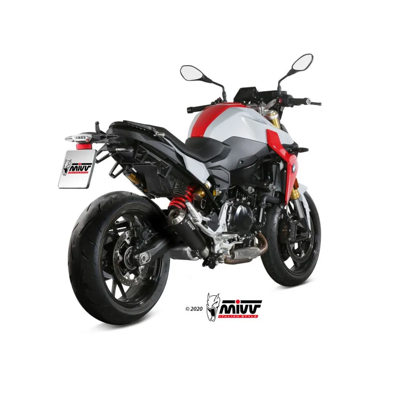 Mivv Slip-On X-M1 Black BMW F 900 R 2020-26 - Imagen 3