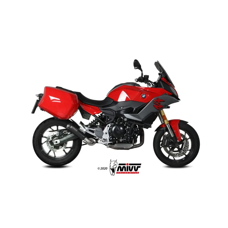 Mivv Slip-On X-M1 Black BMW F 900 XR 2020-26 - Imagen 2