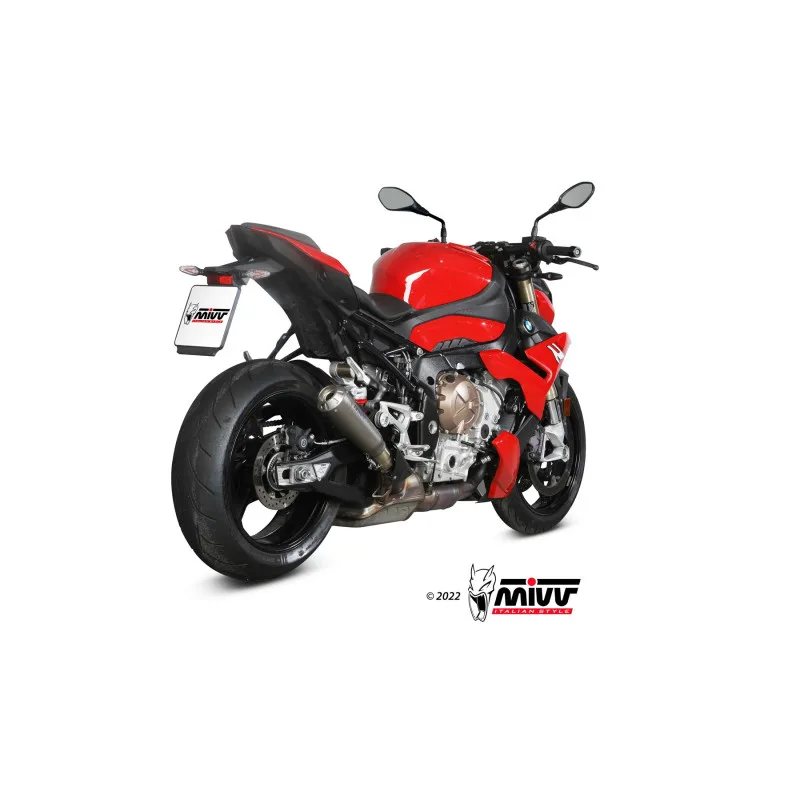 Mivv Slip-On X-M1 Titanium BMW S 1000 R 2021-26 - Imagen 3