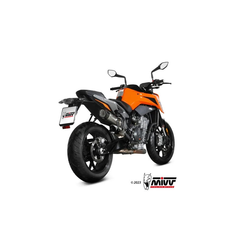 Mivv Slip-On X-M5 Titanium KTM 790 Duke 2018-26 / 790 Duke 2023-26 / 890 Duke 2020-26 - Imagen 3