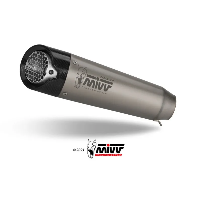 Mivv Slip-On X-M5 Titanium KTM 790 Duke 2018-26 / 790 Duke 2023-26 / 890 Duke 2020-26