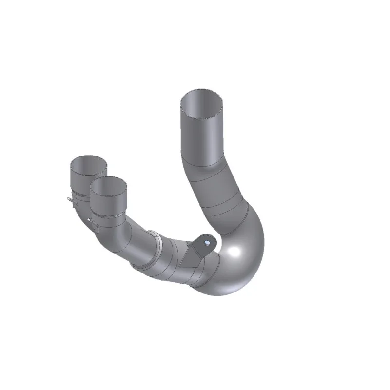 Mivv Tubo no kat (compatible con silenciadores Mivv y Original) Ducati Hypermotard 950 / SP 2019-20