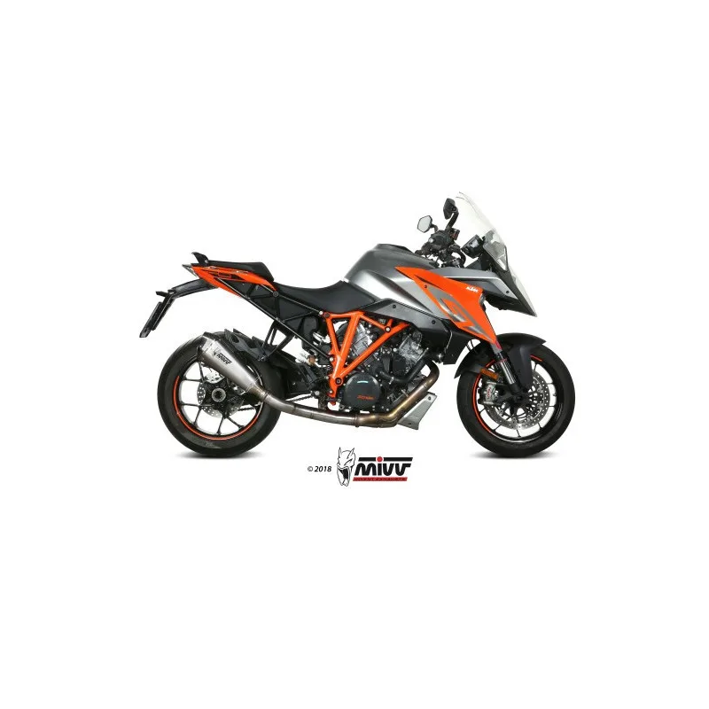 Mivv Tubo no kat (compatible con silenciadores Mivv y Original) KTM 1290 Superduke GT 2016-24 - Imagen 4