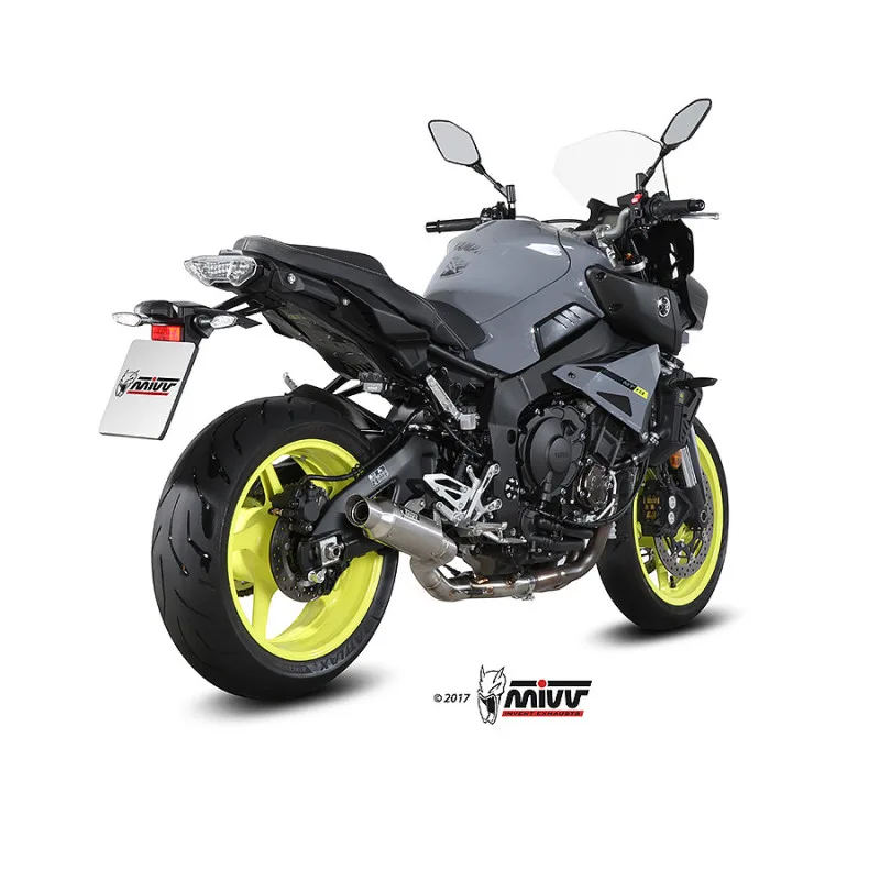 Mivv Tubo no kat (compatible con silenciadores Mivv y originales) Yamaha MT-10 / FZ-10 2016-22 - Imagen 5