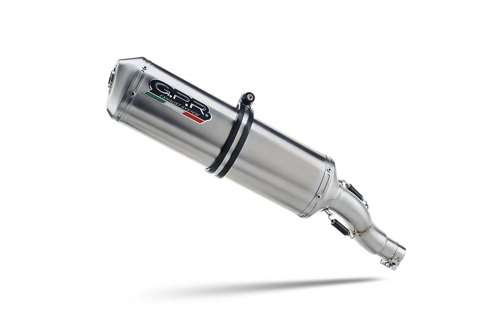 Escape GPR Suzuki V-Strom DL650 2004-2011 Satinox homologado mid-full system exhaust