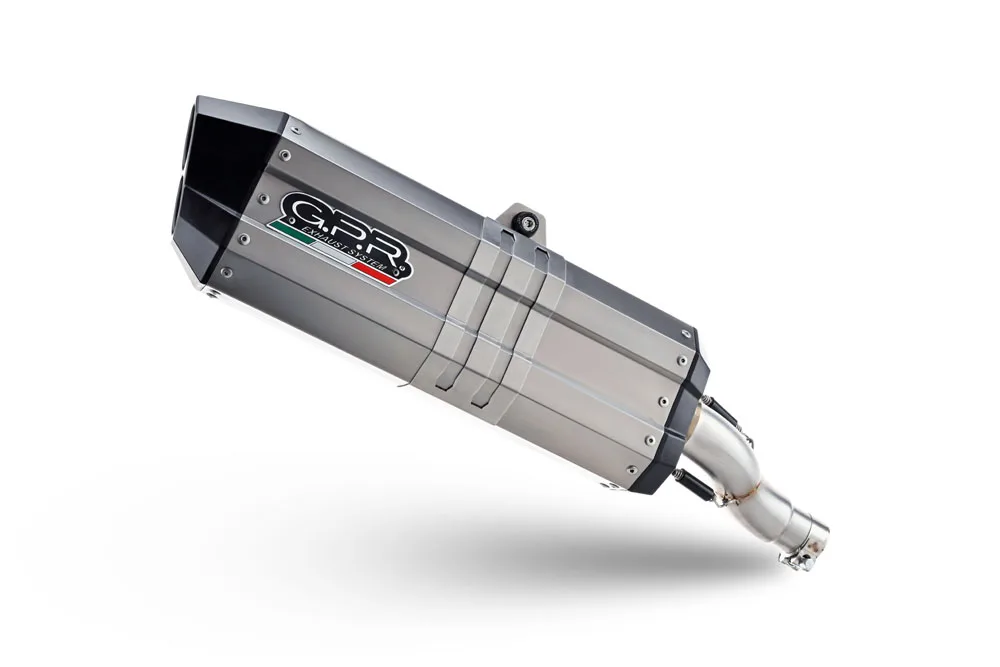 Escape GPR  Zontes 703 F 2025-2026  Hyper Sonic Titanium  homologado slip-on
