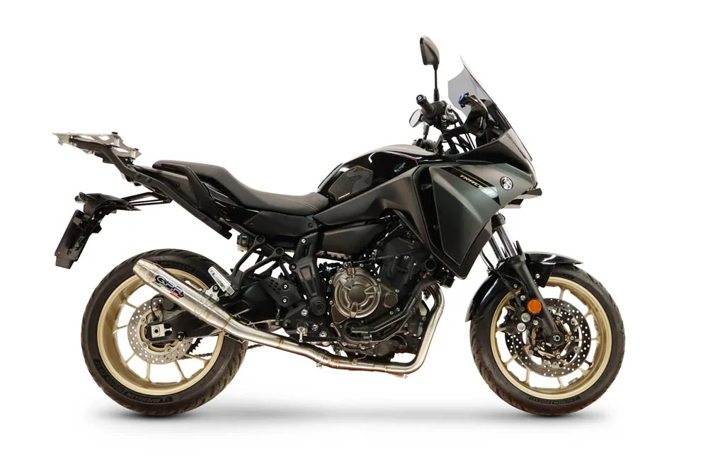 Escape GPR Yamaha Tracer 700 2020-2021 Deeptone Inox Racing full system exhaust