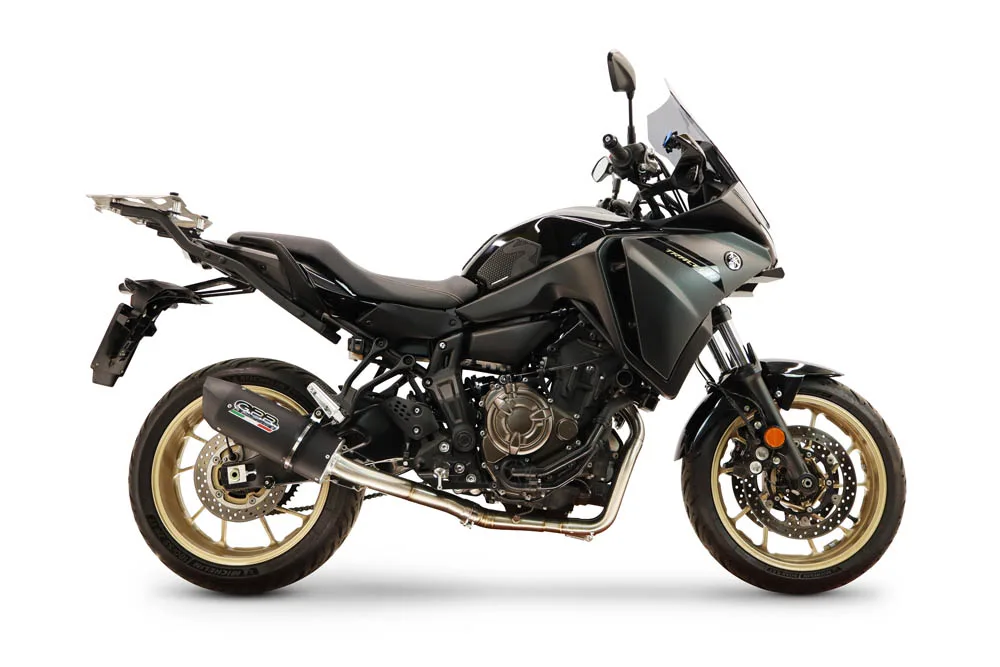 Escape GPR Yamaha Tracer 700 2020-2021 Furore Nero homologado full system exhaust and catalyst