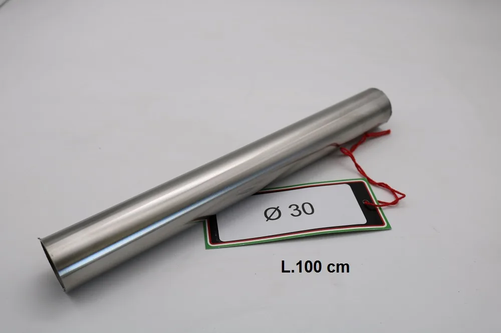 Escape GPR Cafè Racer Cafè Racer - Tubo inox D. 30mm X 1mm L.1000mm