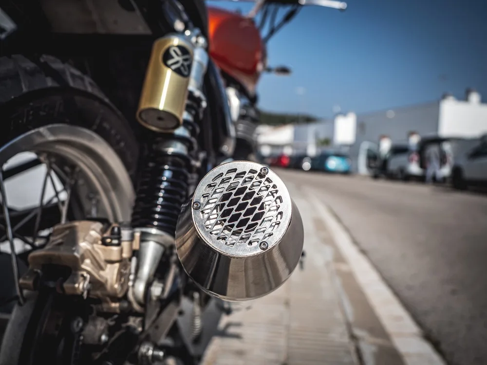 Escape GPR  Yamaha Xv 1100 Virago  1986-1999  Ultracone Inox Cafè Racer  Universal homologado silencer    out link pipe