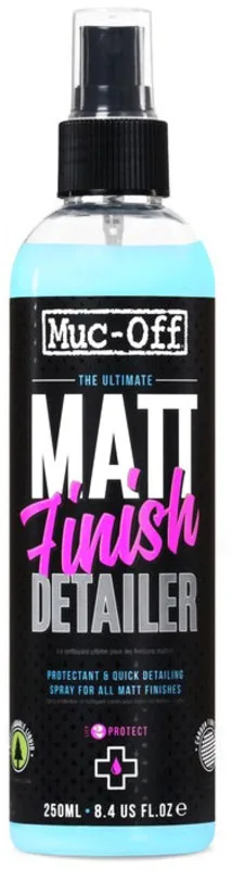 Limpiador protector especial mate MUC-OFF Matt Finish Detailer - Pack spray 250ml (x12)