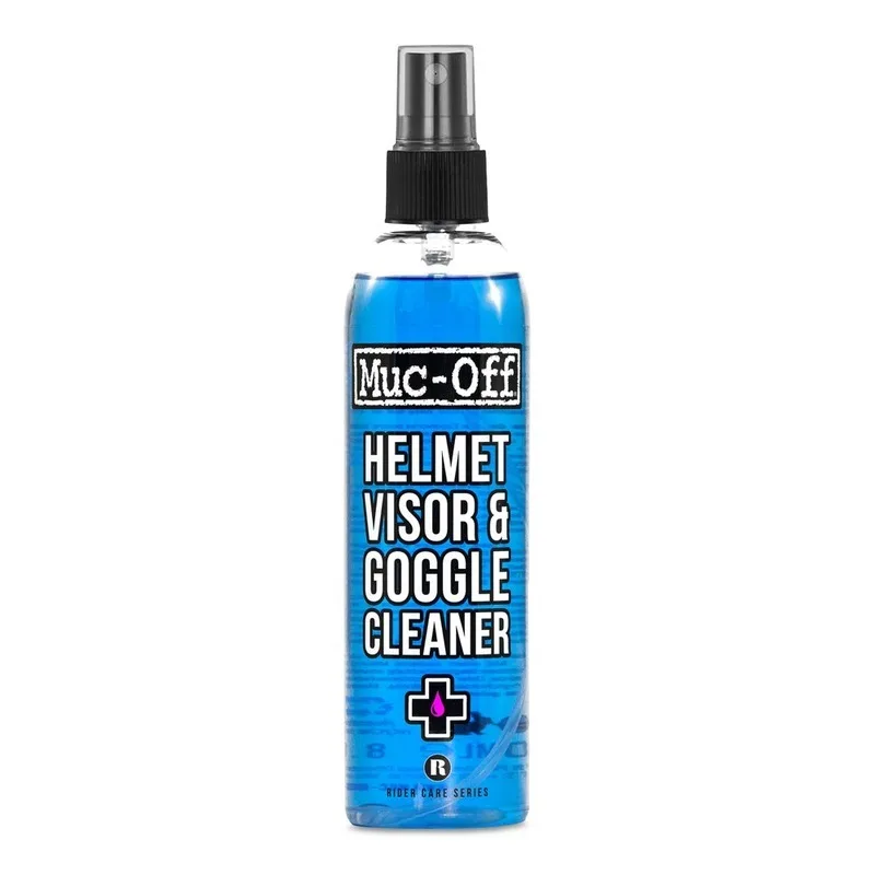 Limpiador antibacteriano de lentes y cascos MUC-OFF Helmet & Visor Cleaner - Spray 250ml( x12)