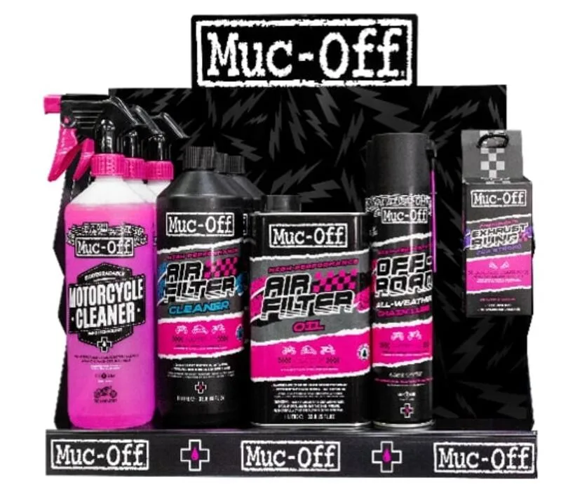 Expositor mural metálico MUC-OFF Off-road
