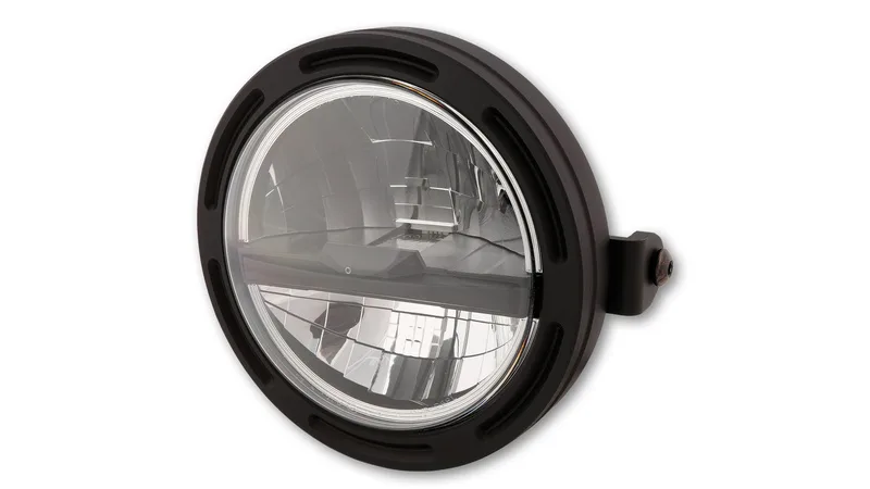 Faro delantero LED HIGHSIDER pro Frame-R2 Type 5 - 5 3/4 inch - negro