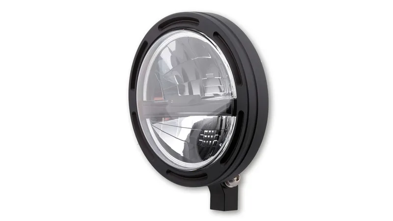 Faro delantero LED HIGHSIDER pro Frame-R2 Type 5 - 5 3/4 inch - negro