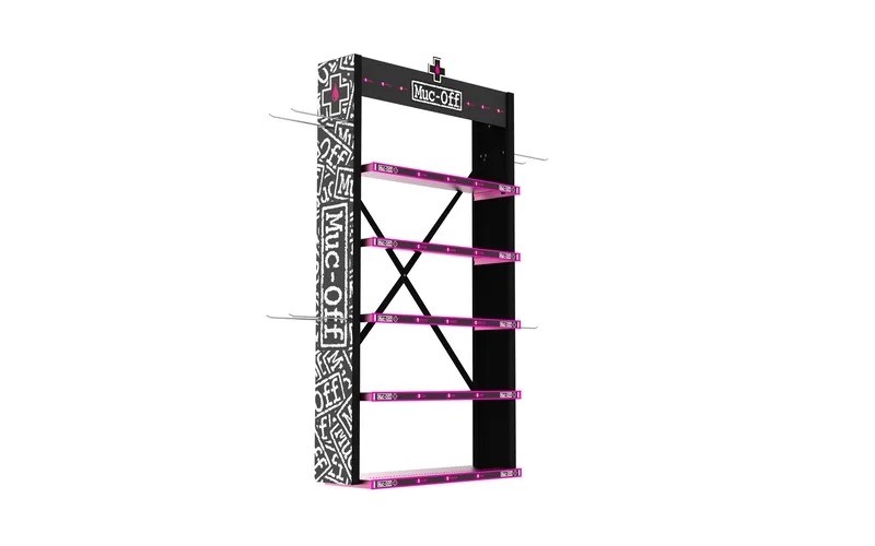 Expositor doble MUC-OFF