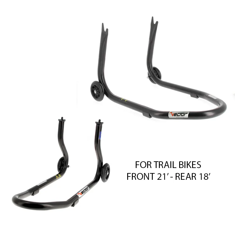 Kit VECTOR caballetes delantero y trasero moto Trail
