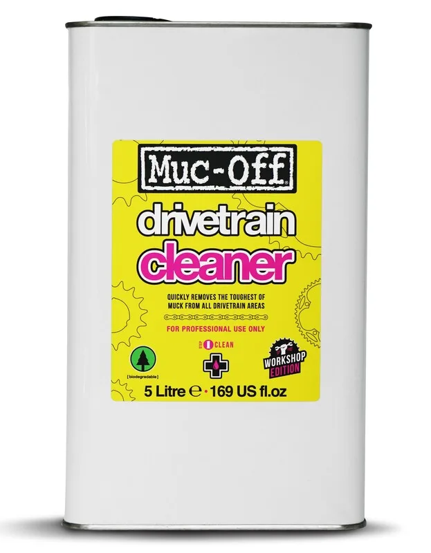 Limpiador de transmisiones para moto y bici MUC-OFF Drivetrain Cleaner - 5L (x4)