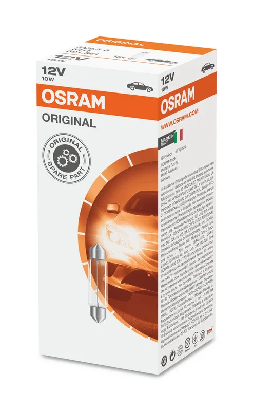 Lámpara OSRAM 6411 - 12V 10W - 10 uds