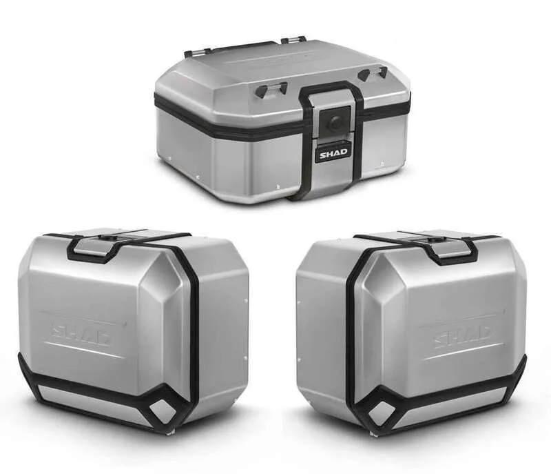 Pack maletas SHAD Terra 131L - Baúl 37L + Maletas 47L