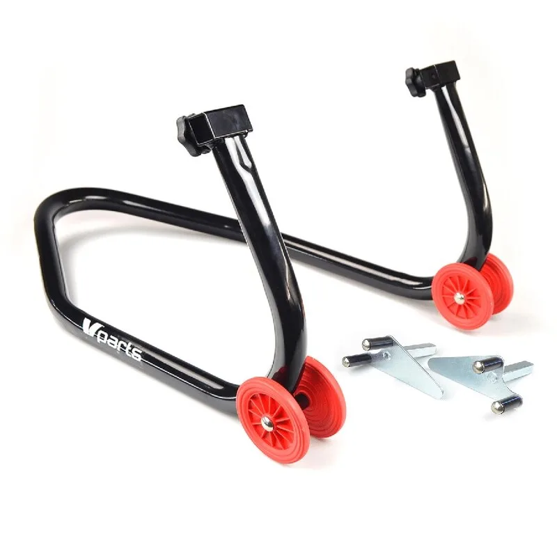 Kit caballete paddock BIHR delantero + soportes pivotantes de horquilla