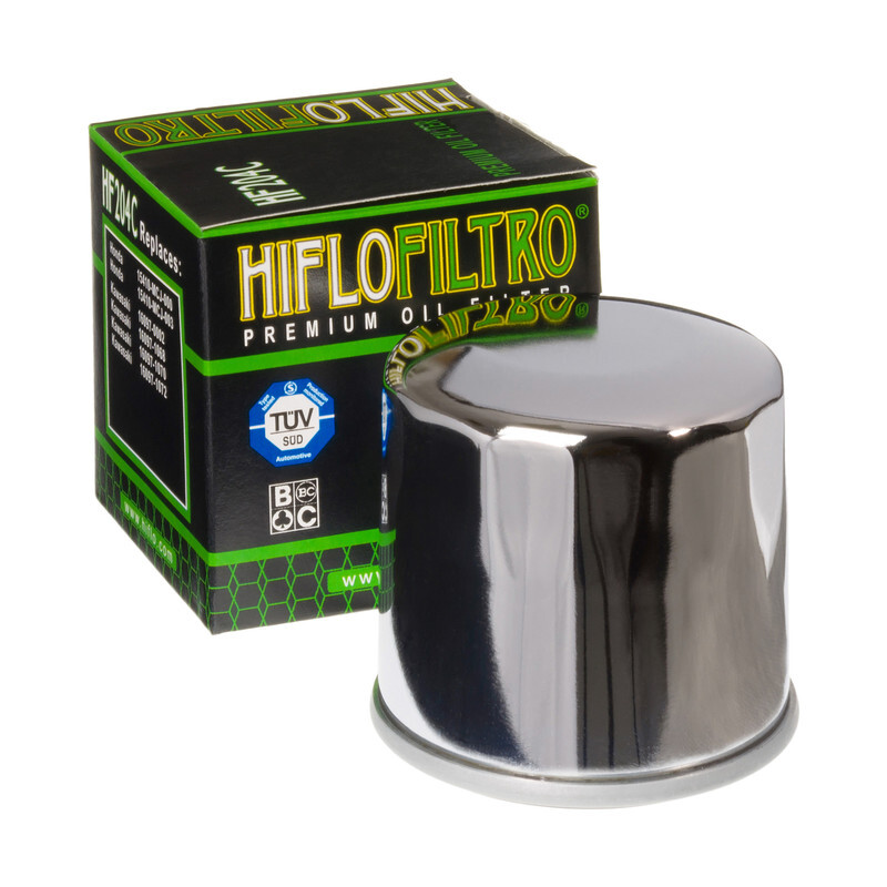 Filtro de aceite HIFLOFILTRO cromo - HF204C