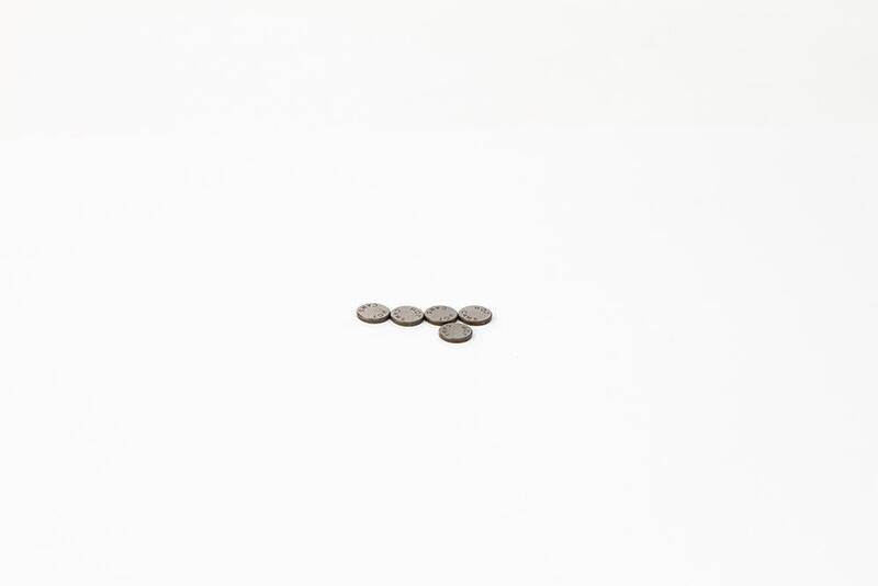 Pastillas de reglaje Hot Cams (Set 5 pcs) Ø7,48 x 1,2 mm