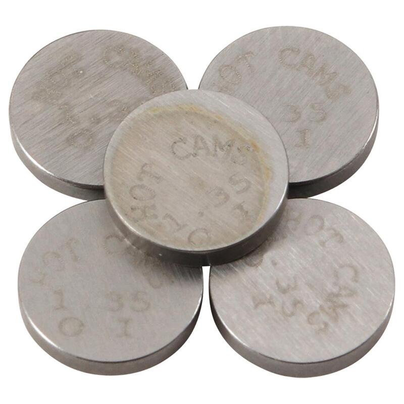 Pastillas de reglaje Hot Cams (Set 5 pcs) Ø7,48 x 1,35 mm