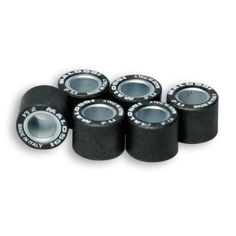 Rodillos de variador MALOSSI 15x12mm 5,4gr - 6 pcs